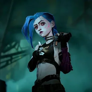 💙 emoji 💥⃟ 💙⃟ Jinx // @KesitoMania Telegram sticker 10 of 120