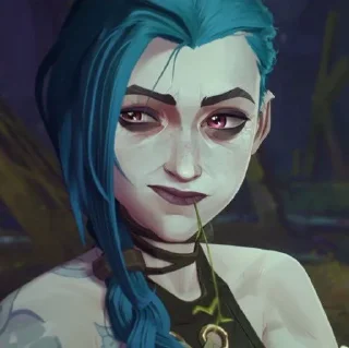 💙 emoji 💥⃟ 💙⃟ Jinx // @KesitoMania Telegram sticker 16 of 120
