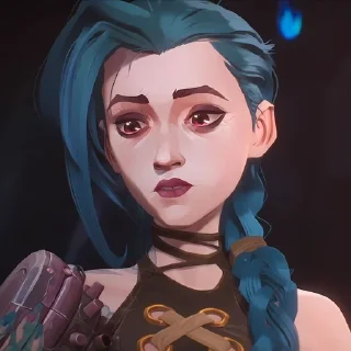💙 emoji 💥⃟ 💙⃟ Jinx // @KesitoMania Telegram sticker 8 of 120