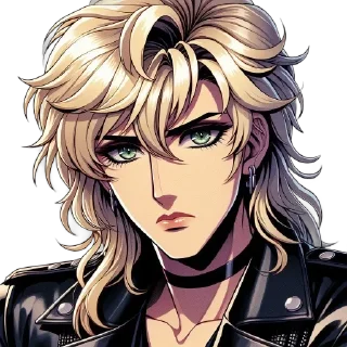 😒 emoji Dagim's 80's Glam Pack Telegram sticker 12 of 14