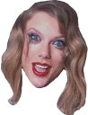 😭 emoji Taylor Swift Telegram sticker 12 of 18