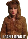 🐻 emoji Taylor Swift Telegram sticker 18 of 18