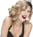 😄 emoji Taylor Swift Telegram sticker 8 of 18