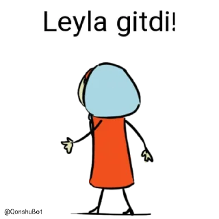 ✋️ emoji Leyla @Qonshubot Telegram sticker 2 of 31