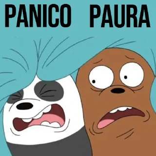 😱 emoji we bare bears (@frankiepan ♡) Telegram sticker 13 of 119