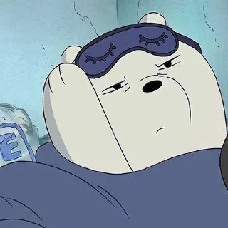 🤨 emoji we bare bears (@frankiepan ♡) Telegram sticker 20 of 119