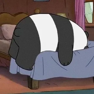 🛌 emoji we bare bears (@frankiepan ♡) Telegram sticker 14 of 119