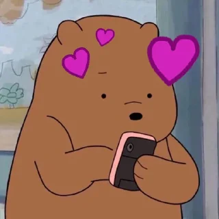 💓 emoji we bare bears (@frankiepan ♡) Telegram sticker 22 of 119