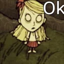👍 emoji Don't starve Telegram sticker 23 of 66