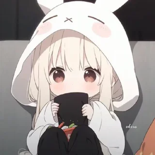 🍥 emoji @okrra 146 : anime Telegram sticker 16 of 75