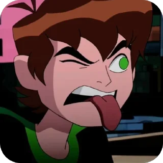 🫥 emoji ben 10 Telegram sticker 12 of 30