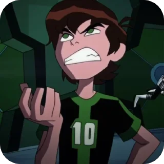 🫥 emoji ben 10 Telegram sticker 18 of 30
