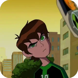 🫥 emoji ben 10 Telegram sticker 11 of 30