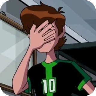 🫥 emoji ben 10 Telegram sticker 20 of 30