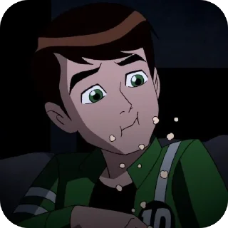 🫥 emoji ben 10 Telegram sticker 19 of 30