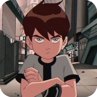 🫥 emoji ben 10 Telegram sticker 8 of 30