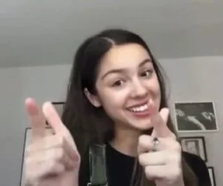 👆 emoji Olivia Rodrigo Mood Telegram sticker 20 of 45