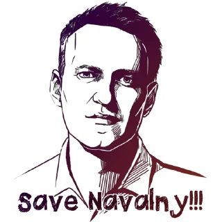 Sticker from Save Navalny!!!