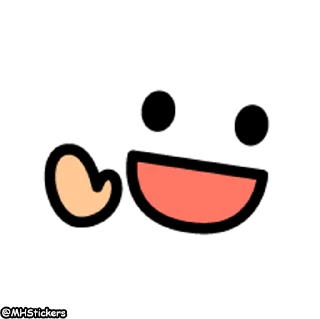 Sticker from @MHStickers Moving Emoticon