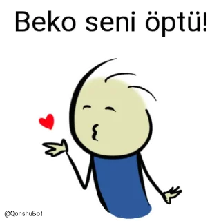 💋 emoji Beko @Qonshubot Telegram sticker 19 of 31