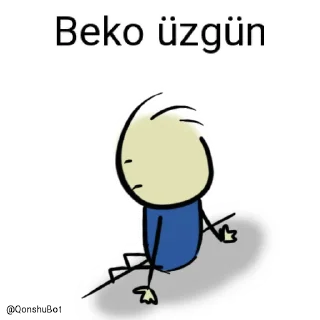 😓 emoji Beko @Qonshubot Telegram sticker 11 of 31