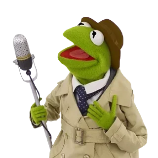 😎 emoji Kermit | @donyae_stickers Telegram sticker 9 of 13