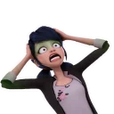 😱 emoji Miraculous Telegram sticker 6 of 77