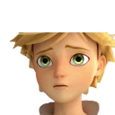 😟 emoji Miraculous Telegram sticker 21 of 77