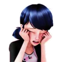 😭 emoji Miraculous Telegram sticker 7 of 77