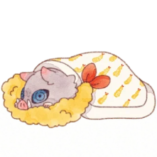 🐗 emoji Chibi KNY "02" @Lindadotwav Telegram sticker 2 of 77