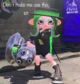 🔫 emoji cursed splatoon images Telegram sticker 11 of 75