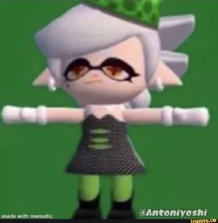Sticker from cursed splatoon images