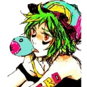 😒 emoji Gumi @Nekostickerss Telegram sticker 7 of 120
