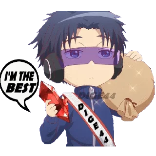 🏆 emoji @STIKERFORALL 🏴󠁧󠁢󠁥󠁮󠁧󠁿HIROTAKA NIFUJI - LOVE IS HARD Telegram sticker 14 of 30