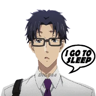 💤 emoji @STIKERFORALL 🏴󠁧󠁢󠁥󠁮󠁧󠁿HIROTAKA NIFUJI - LOVE IS HARD Telegram sticker 8 of 30