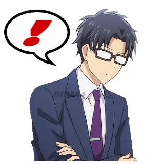 ❗️ emoji @STIKERFORALL 🏴󠁧󠁢󠁥󠁮󠁧󠁿HIROTAKA NIFUJI - LOVE IS HARD Telegram sticker 12 of 30