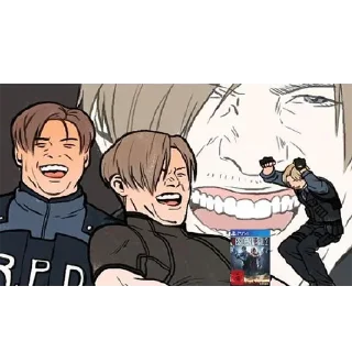 🤣 emoji Resident Evil @Nekostickerss Telegram sticker 17 of 108