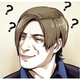 🤨 emoji Resident Evil @Nekostickerss Telegram sticker 21 of 108