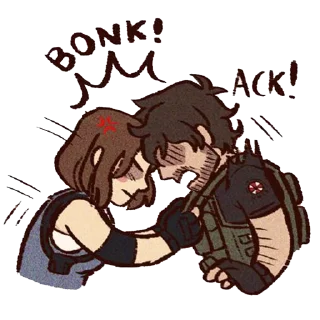 Sticker from Resident Evil @Nekostickerss