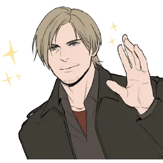 👋 emoji Resident Evil @Nekostickerss Telegram sticker 16 of 108