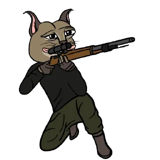 Sticker from Big Floppa