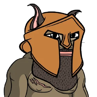 👹 emoji Big Floppa Telegram sticker 16 of 42