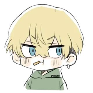 😒 emoji Tokyo Revengers [@TodorokiShouto] Telegram sticker 23 of 120