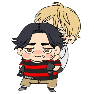 ❤️ emoji Tokyo Revengers [@TodorokiShouto] Telegram sticker 20 of 120