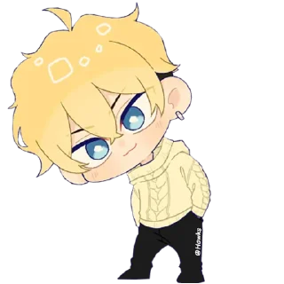 😏 emoji Tokyo Revengers [@TodorokiShouto] Telegram sticker 5 of 120