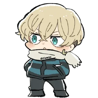 😒 emoji Tokyo Revengers [@TodorokiShouto] Telegram sticker 8 of 120