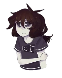 🙁 emoji Chibi character @Babykins8 Telegram sticker 11 of 80