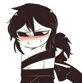 😣 emoji Chibi character @Babykins8 Telegram sticker 14 of 80
