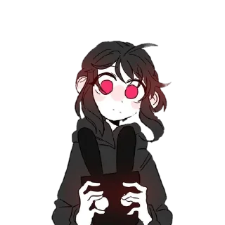 😯 emoji Chibi character @Babykins8 Telegram sticker 19 of 80
