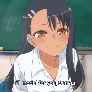 😈 emoji Ijiranaide Nagatoro-san @StickersofAnime Telegram sticker 23 of 120